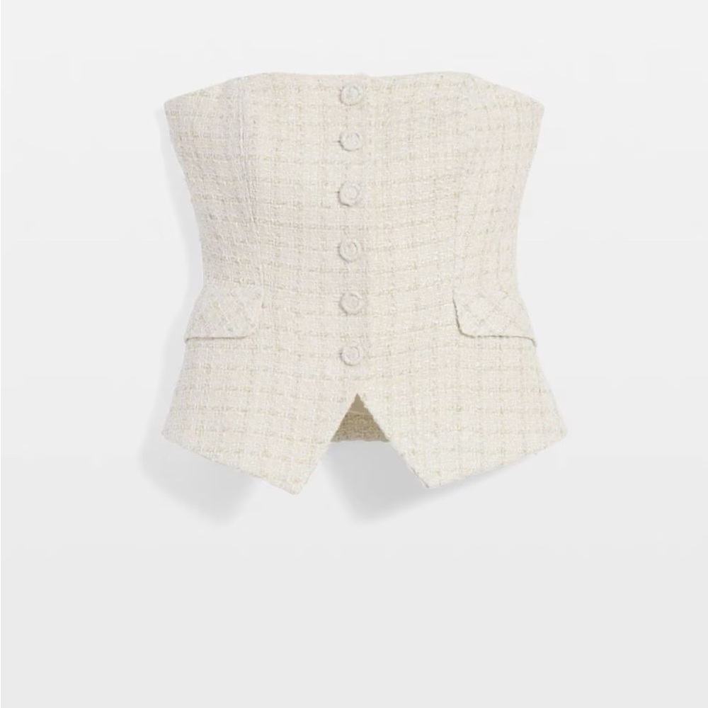 Tweed Bustier